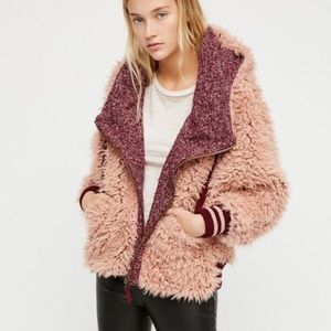 Free People Fluffy Dolman Jacket